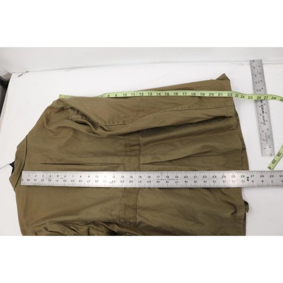 Former japanese Army nakata Replica jacket mens 1 Tokyo ueno golden button green - Picture 8 of 15